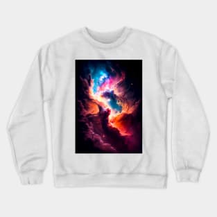 Chaos Enchants the Cosmos Crewneck Sweatshirt